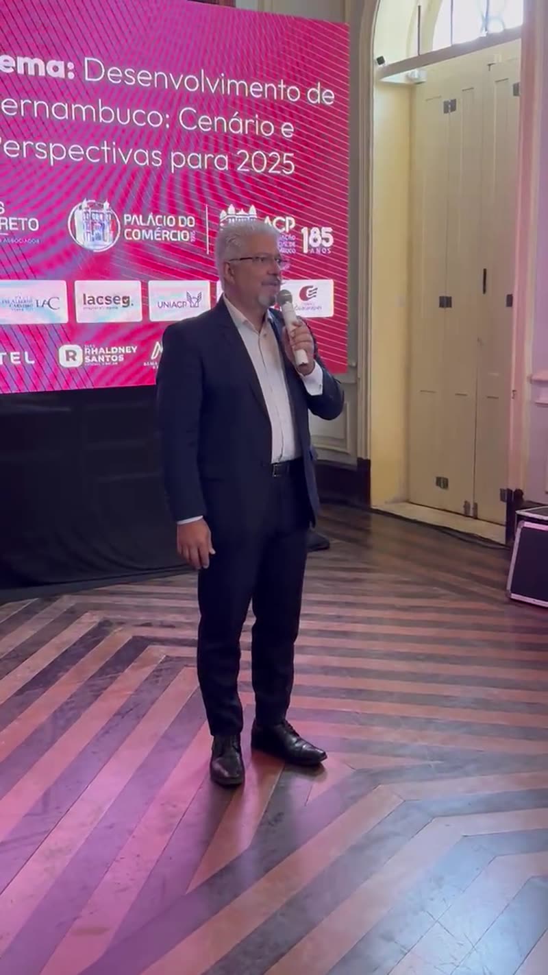 Palestra ao vivo